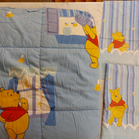 Completo lenzuola e trapunta Winnie the Pooh