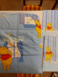 Completo lenzuola e trapunta Winnie the Pooh
