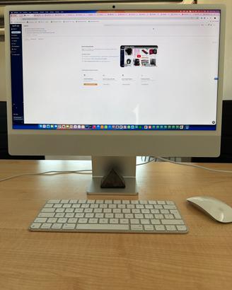 Apple iMac 24” M4 2024 - 16GB - 256GB SSD - Bianco
