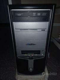 Pc ColorsIT dual boot HDD 1TB + Monitor 20'' 