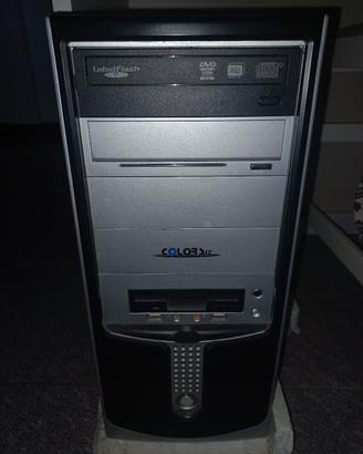 Pc ColorsIT dual boot HDD 1TB + Monitor 20'' 