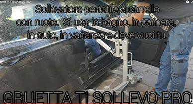 SOLLEVATORE MOBILE SMONTABILE PORTATILE DA VIAGGIO. Ausili per