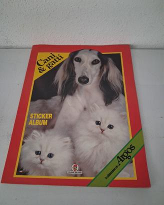 Album Cani &gatti Argos anni 80 non completo