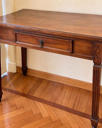 Console / scrittoio in legno  con cassetto
