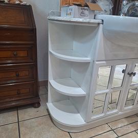 mobile bagno completo di rubinetteria e specchio c