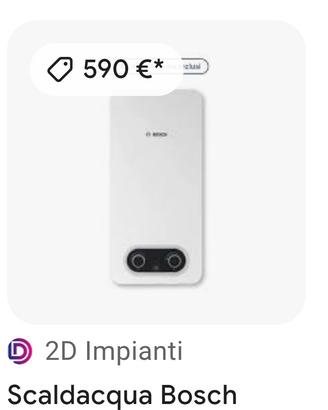 scaldabagno bosh