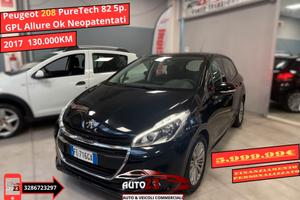 Peugeot 208 PureTech 82 5p. GPL Allure Ok Neopaten