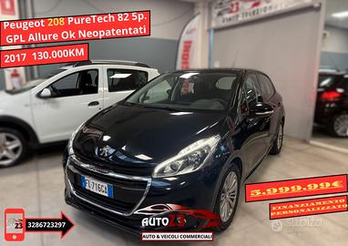 Peugeot 208 PureTech 82 5p. GPL Allure Ok Neopaten