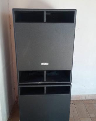 Coppia subwoofer FBT XSUB 18SA