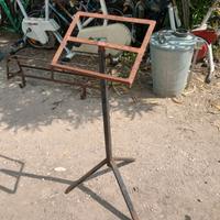 Leggio in Metallo per strumenti musicali