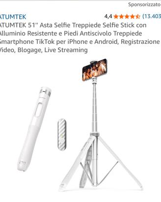 Asta per selfie, rotante