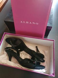 sandalo nero Albano
