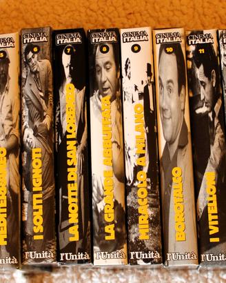 Videocassette CINEMA ITALIA  dell'Unità