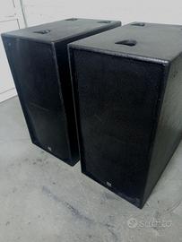 N.2 Sub Martin Audio S218 senza woofer) (CADUNO)