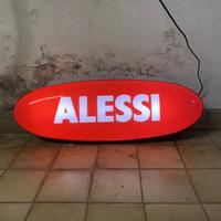 Insegna luminosa ‘Alessi’
