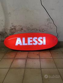 Insegna luminosa ‘Alessi’