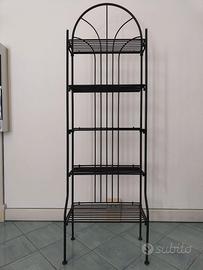 Libreria in ferro battuto