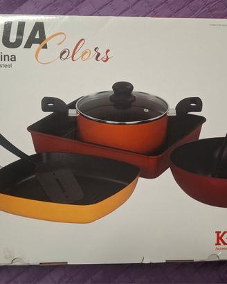 Batteria da cucina 7 pezzi Casa Collection Nuova