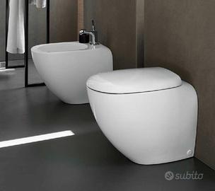WC E BIDET EASY.02 A TERRA POZZI GINORI