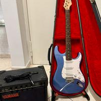 Chitarra elettrica Eko + amplificatore Yamaha