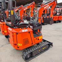 Miniescavatore cingolato 850 Kg con motore Briggs&