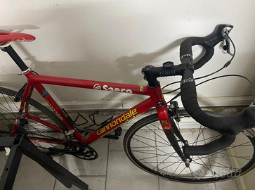 Bici da corsa Cannondale Saeco SAAD 3