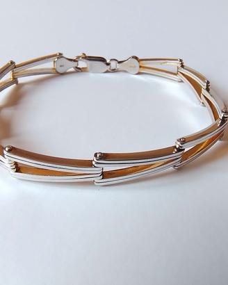 Bracciale semirigido in argento 