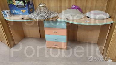 Codice: 8632 SCRIVANIA DOPPIA POSTAZIONE ACERO CO