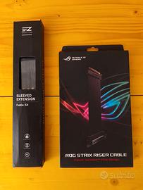 Kit cavo di prolunga PSU + ROG Strix Riser Cable