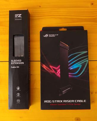 Kit cavo di prolunga PSU + ROG Strix Riser Cable