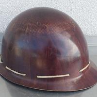 Casco epoca anni '40/50 edile - minerario marcato