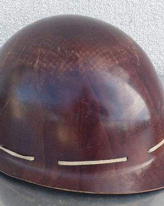 Casco epoca anni '40/50 edile - minerario marcato