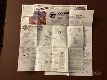 M.A.S.K. Switchblade, Condor istruzioni e poster