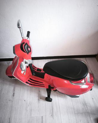 Moto giocattolo Vespa elettrica(con caricatore)