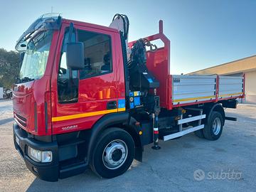 EUROCARGO 140E21 con gru, ACCETTO PERMUTE