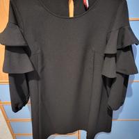 Abito donna nero Imperial tg. S linea ampia