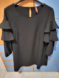 Abito donna nero Imperial tg. S linea ampia