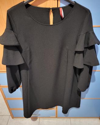 Abito donna nero Imperial tg. S linea ampia