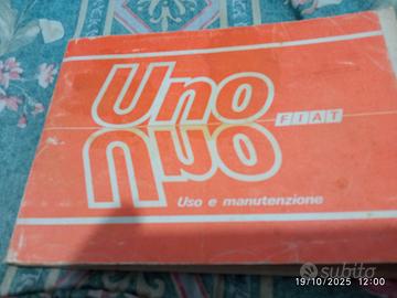 uso e manutenzione fiat uno turbo ie ecc