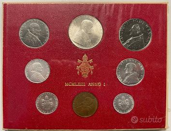 MONETE. Set ufficiale Città del Vaticano 1963