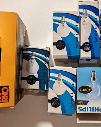 Lotto 45 Lampadine Varie E14/27