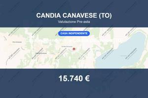 Immobile in asta di 50 m² a Candia Canavese