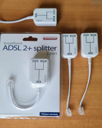 FILTRI ADSL+ CON SPLITTER - sei pezzi