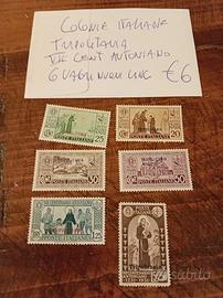 Regno e colonie italiane francobolli 