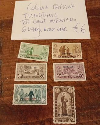 Regno e colonie italiane francobolli 
