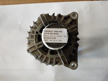 Alternatore PEUGEOT 2008 HDI 1560cc HDI del 2016