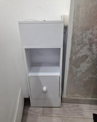 mobiletto salvaspazio bianco