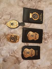 Placca investigatore / Security