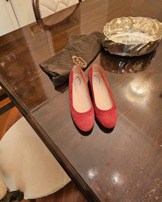 Tod’s ballerine rosso scuro n. 38,5