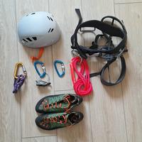 attrezzatura per arrampicata/ alpinismo 